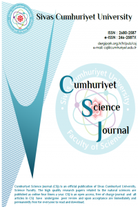 Cumhuriyet Science Journal Cover image